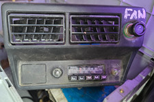 1970's subaru pic up /  brat radio and surrounding panel / vents  