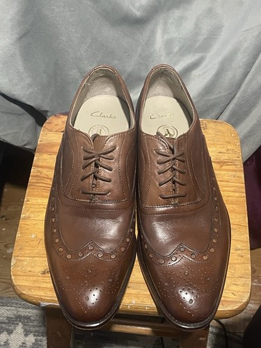 New men clarks brogue - new,