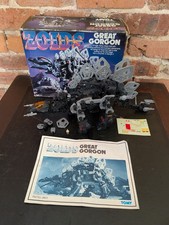 Rare & Vintage Tomy Zoids Great Gorgon with box/instructions/working motor