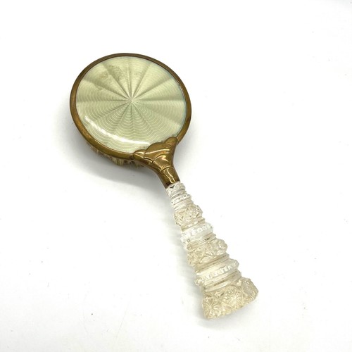 Antique guilloche enamel cut - guilloche,