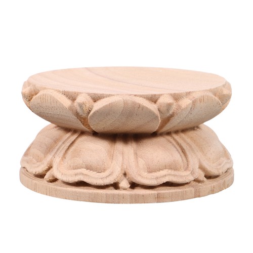 Reusable wood lotus - lotus, column