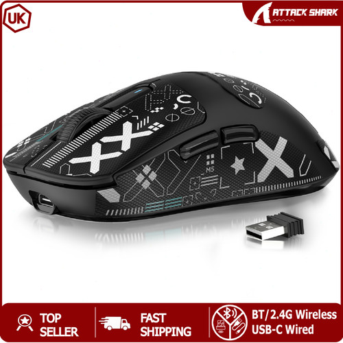 Attack shark 49g superlight - shark, x3