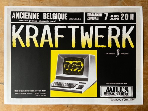 Kraftwerk brussels ancienne - -, brussels,
