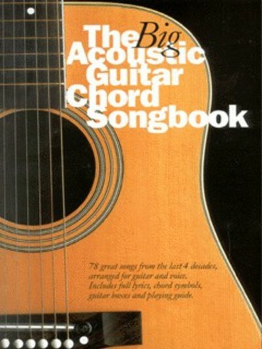 The big acoustic guitar - , chord