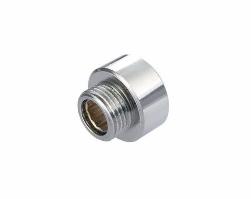 Chrome water pipe reducer - chrome,
