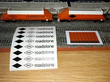 Alternative Running Numbers Decals for Bachmann RMC Roadstone JGA wagon OO Gauge