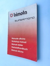 BIMOTA SUPERMONO FACTORY  ORIGINAL MANUAL  ENGLISH/ITALIAN/