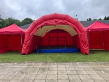 Mobile stage, inflatable dome and trailer stage, small business for sale.