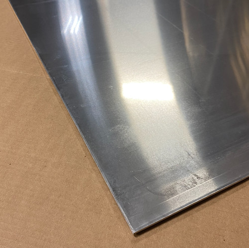 Aluminum plate 3 - 24", 3/16"