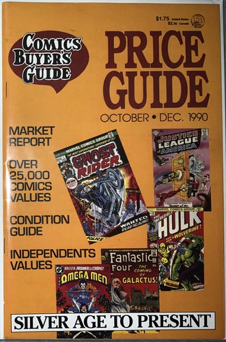 Comics buyer guide price - comics, buyer's