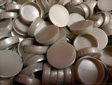 35mm Kitchen Hinge Cover  Matt Nickel Holes Cupboard Doors Kitchen Cabinet Caps