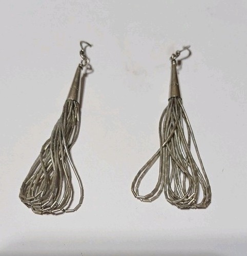 Vintage strand liquid silver - 9-strand,
