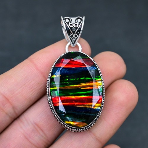 Ammolite opal gemstone 925 - opal,