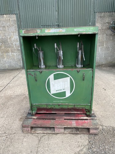 Vintage castrol 3pump oil - vintage,