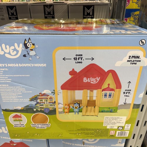 New sealed bluey mega - bluey,