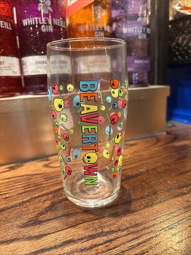 Beavertown neck oil pint glass - neck,