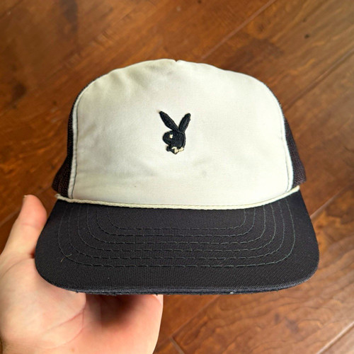 Vtg playboy bunny mesh back - bunny,