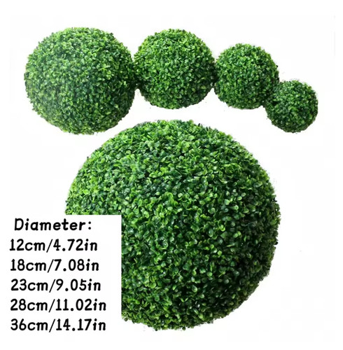 Artificial boxwood grass ball - boxwood,