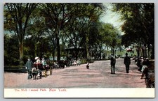 Postcard The Mall Central Park
