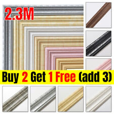 2.3M Self Adhesive Wall Trim Line Skirting Border Sticker Wallpaper Home Decor
