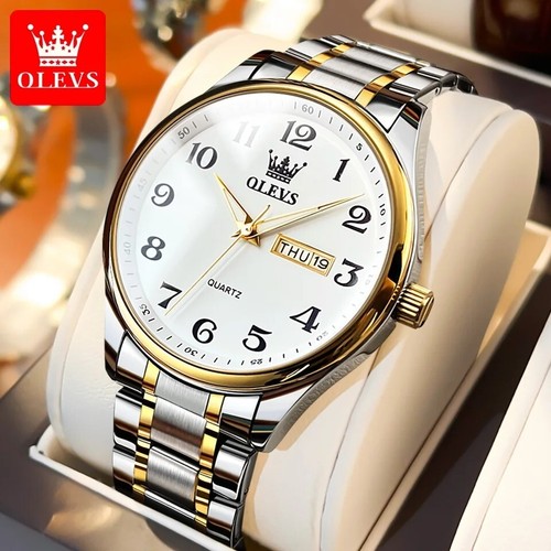Olevs mens stainless steel - olevs,