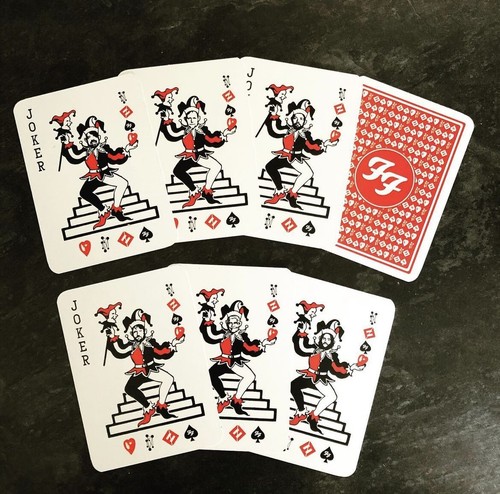 Joker card set foo fighters - card,