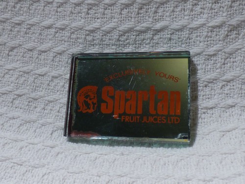 Vintage glass advertising - glass,