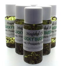 Lucky Buddha Herbal Magickal Anointing 10ml Oil Luck Prosperity Wealth