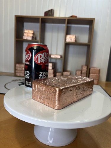 145oz 999 copper - 145oz, .999