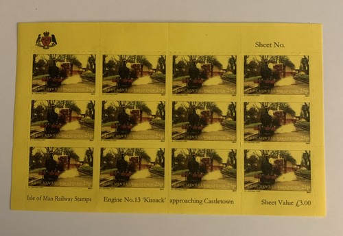 Manx electric railway stamps - manx,