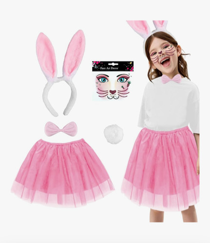 Girls easter bunny - girls, rabbit