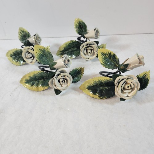 Vintage napkin rings - vintage, metal