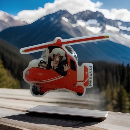 Post man pat - man, helicopter