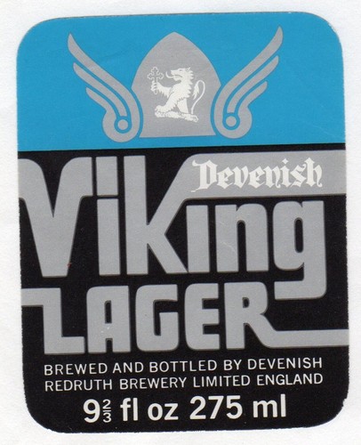 Beer label devenish brewery - label:,