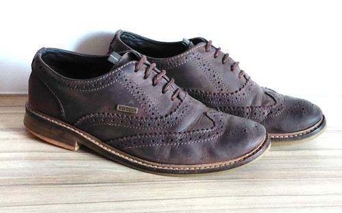 Barbour brown vintage brogues - barbour,