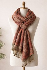 Vintage Style Paisley Jacquard