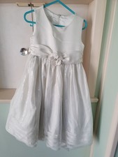Girls Cream Bridesmaid Dress