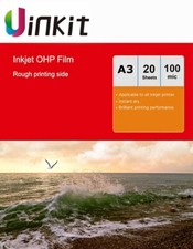 A3 OHP Film Inkjet Print Only