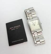 Jeff Banks Mens Square Watch