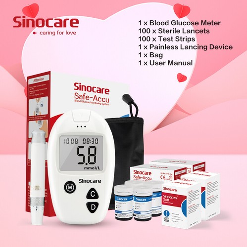 Sinocare diabetes sugar meter - sinocare,