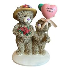 Thoughtful Bears By Regency Fine Arts 'Bestest Mum" Gift - 13cm Tall