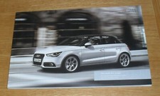 Audi A1 Brochure 2012 - SE Sport S Line Black Edition 1.2 1.4 TFSI 1.6 2.0 TDI