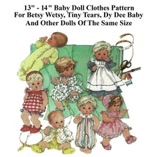 13" - 14" Baby Doll Clothes