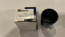 Meade #126 2x Telenegative Barlow Lens 1.25"  JAPAN