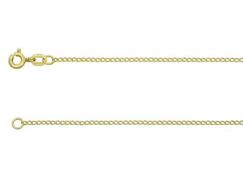 9ct yellow gold - gold, necklace