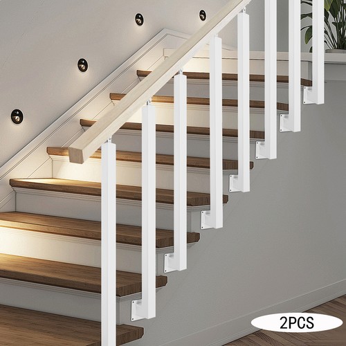2pcs 90cm metal stair railing - 2pcs,