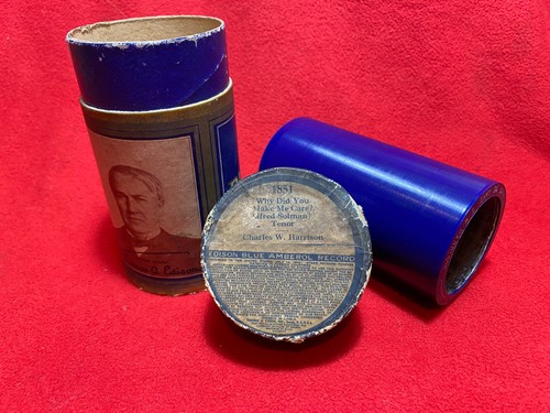 Edison minute blue amberol - minute,