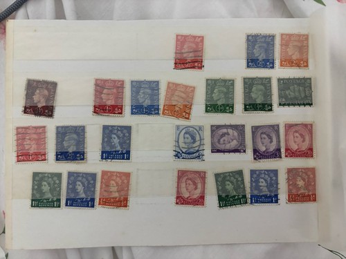 British stamp collection - british,