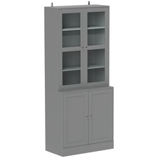 Homcom modern bookcase display - modern,