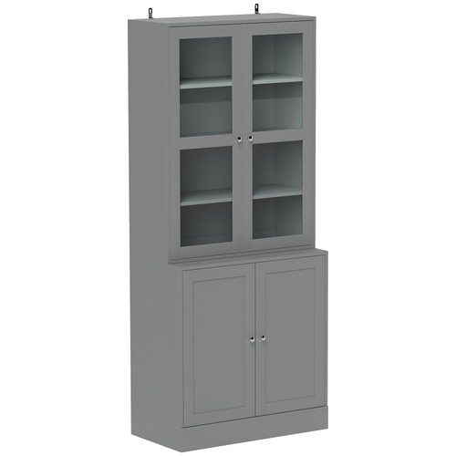 Homcom modern bookcase - modern, display